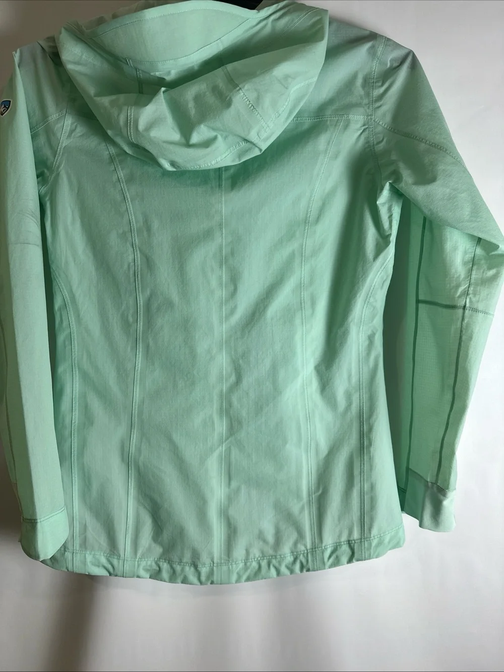 Kuhl Women’s Mint Green Lightweight Hooded Jacket - Picture 7 of 12